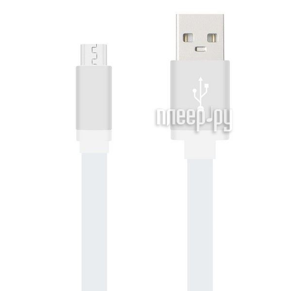  Krutoff USB - MicroUSB 1m White 14257 