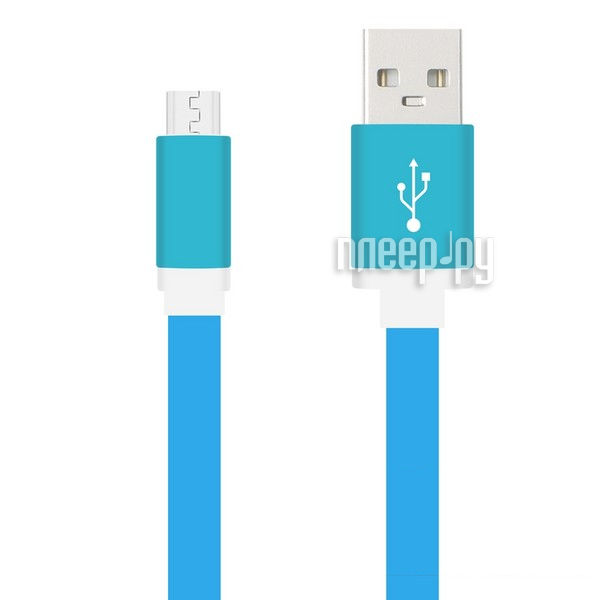  Krutoff USB - MicroUSB 1m Blue 14258 