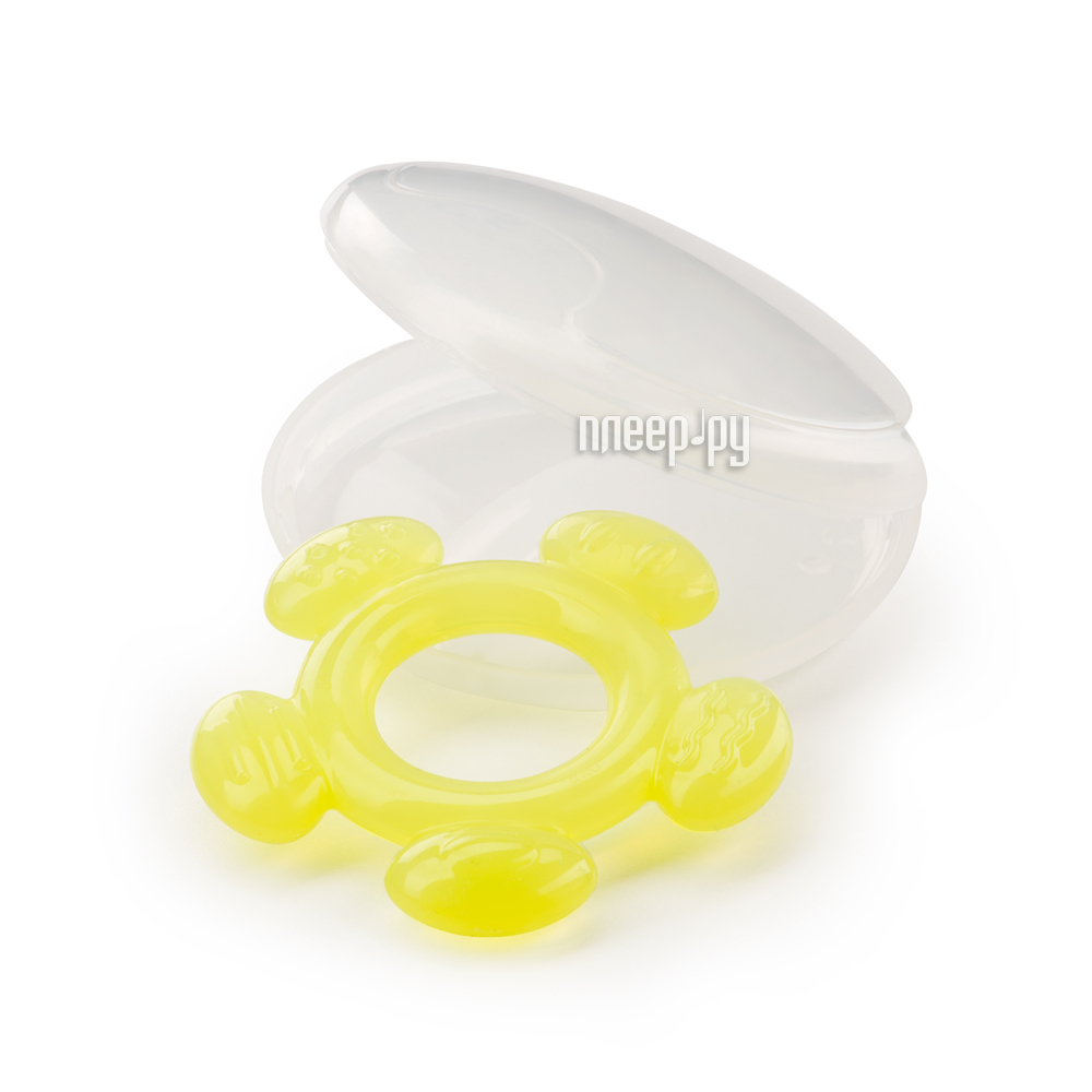  Happy Baby Silicone Teether in Case Lime 20015 4650069781905  151 