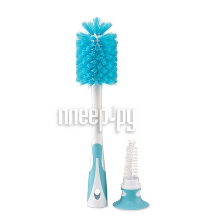    Happy Baby Bottle And Pacifier Brush 2 in 1 Blue 11009