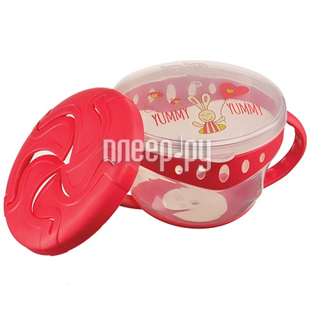     Happy Baby Comfy Plate Red 15021 4690624016561