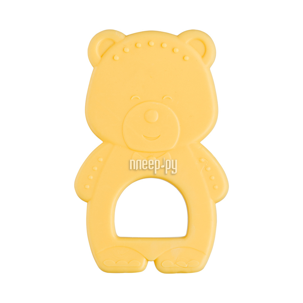  Happy Baby Teether Bear Yellow 20005 4690624010828 