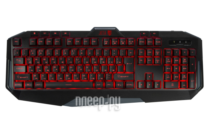  Jet.A GamingLine K19 LED Black