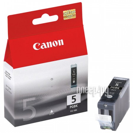  Canon PGI-5BK Black  PIXMA MP800 / MP500 / iP5200 / iP5200R / iP4200R / IX4000 / IX500 0628B024