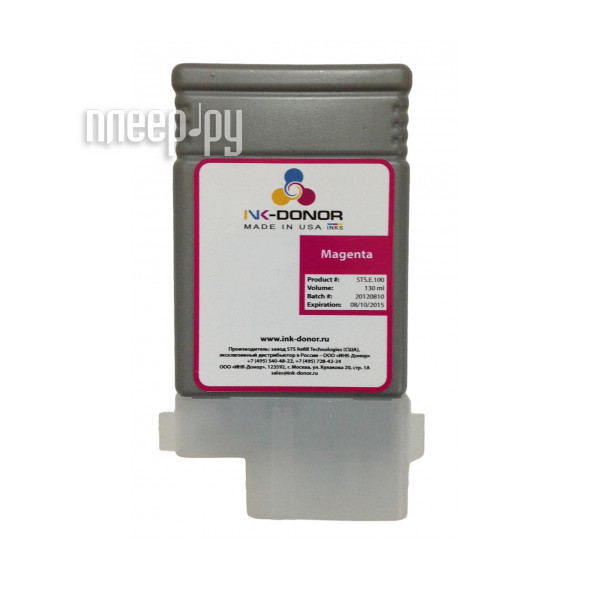 Картридж INK-Donor Magenta INK-102M Картридж INK-Donor Magenta INK-102M