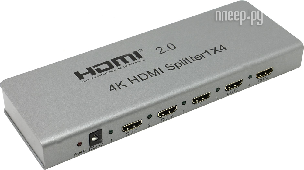  Orient HDMI 2.0 / 3D Splitter 1x4 HSP0104H-2.0 