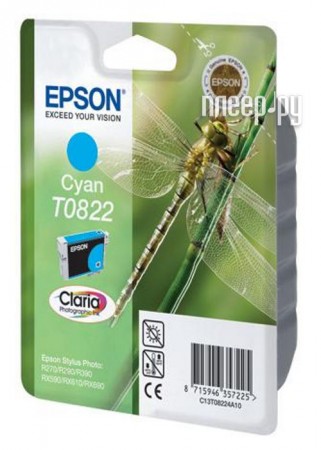  Epson T0822 C13T11224A10 Cyan 