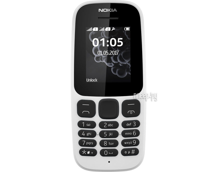  Nokia 105 TA-1010 White 
