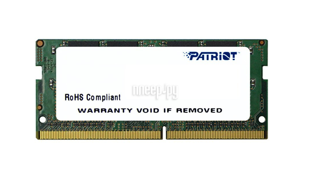   PATRIOT DDR4 SO 2133MHz PC-17000 CL15 - 8Gb PSD48G21332S  4266 