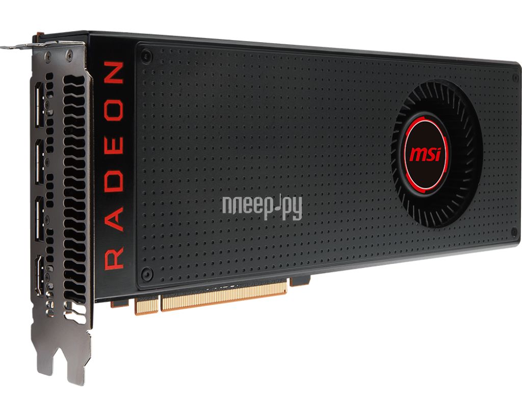  MSI RX Vega 64 1247hz PCI-E 3.0 8192Mb 945Mhz 2048 bit 3xDP HDMI HDCP RX VEGA 64 8G 