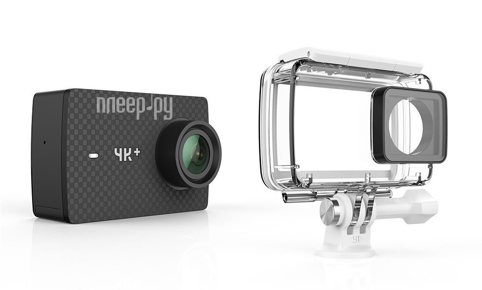 - YI 4K+ Action Camera Waterproof Case Kit Black