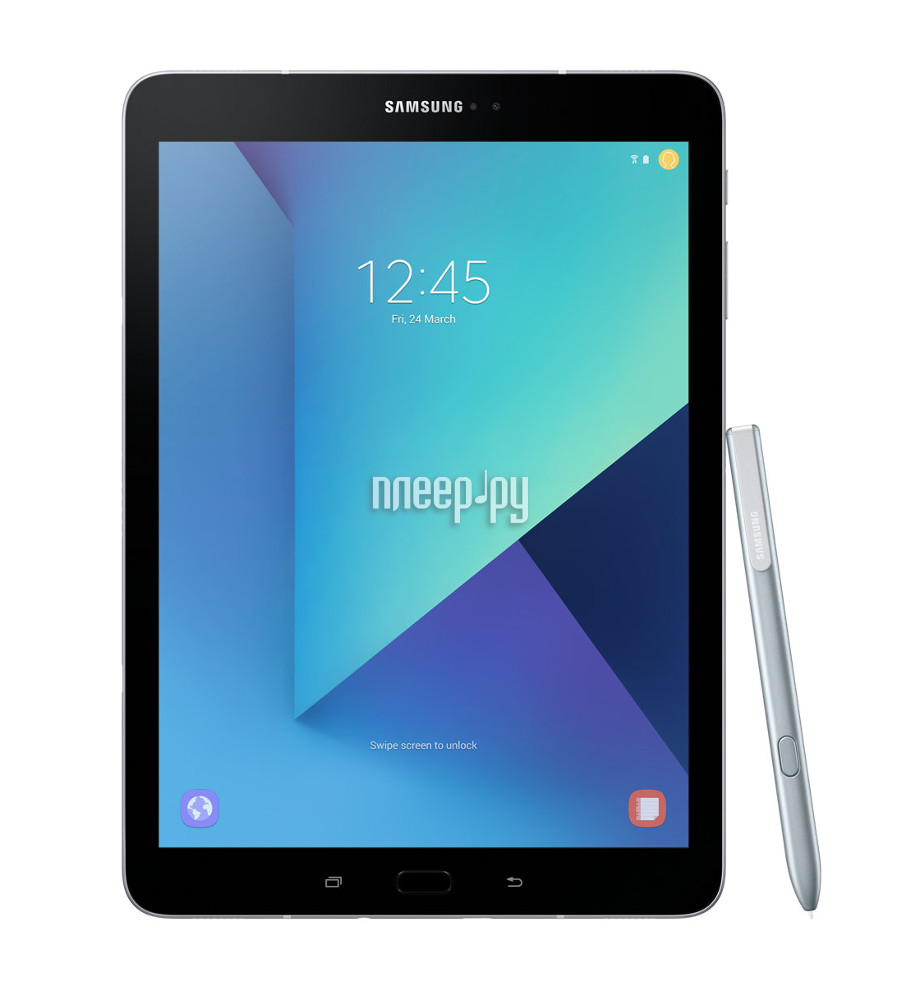  Samsung SM-T820 Galaxy Tab S3 9.7 32Gb Wi-Fi Silver SM-T820NZSASER (Snapdragon 820 2.15 GHz / 4096Mb / 32Gb / Wi-Fi / Bluetooth / Cam / 9.7 / 2048x1536 / Android)