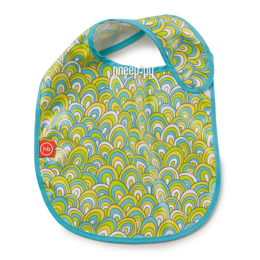    Happy Baby Waterproof Baby Bib Colorful 16009  106 