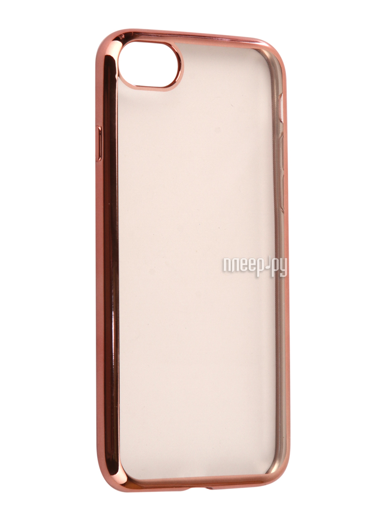 Аксессуар Чехол iBox Blaze Silicone для APPLE iPhone 8 Pink frame