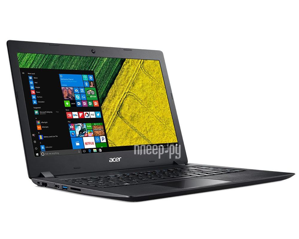  Acer Aspire A315-21G-69WG NX.GQ4ER.002 Black (AMD A6-9220 2.5 GHz / 4096Mb / 500Gb / AMD Radeon 520 2048Mb / No DVD / Gigabit Ethernet / Wi-Fi / Bluetooth / Cam / 15.6 / 1366x768 / Windows 10 64-bit)