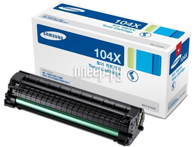  Samsung MLT-D104X Black  ML-1660 / 1665 / SCX-3200 / 3205 