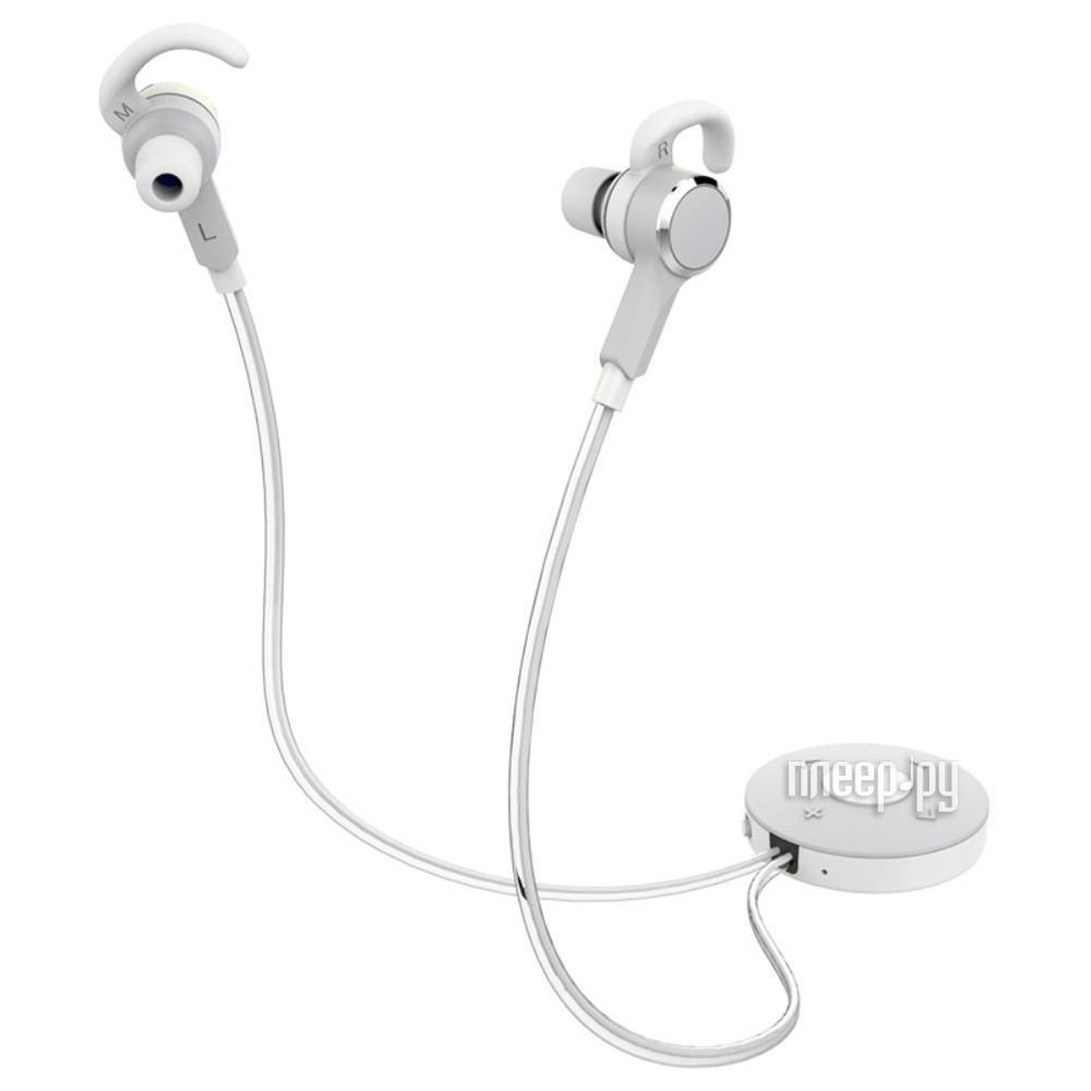  Rock Mulu Glow Earphone Bluetooth White  2051 
