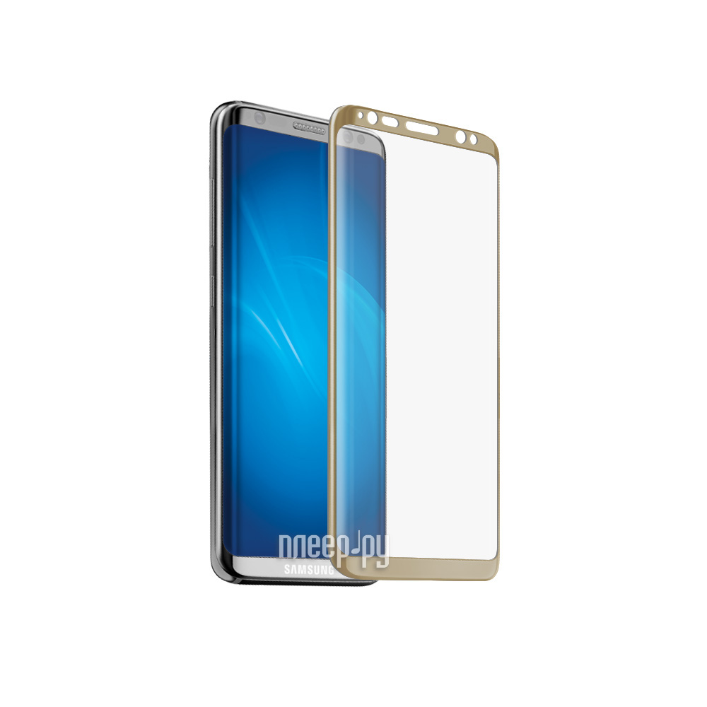    Samsung Galaxy S8 Neypo 3D Full Glass Gold frame NG3D0019  746 