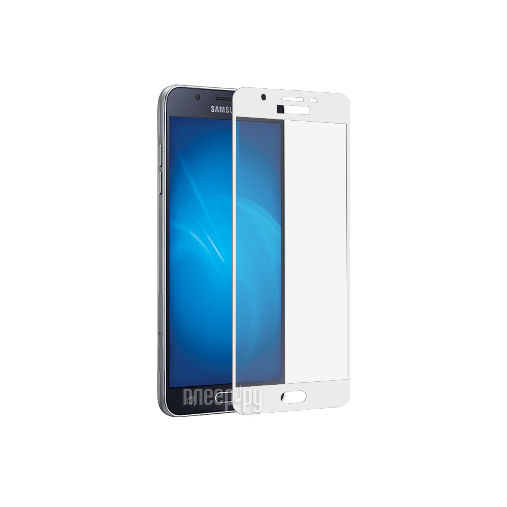    Samsung Galaxy J7 2017 Neypo Full Screen Glass White frame NFG2554 