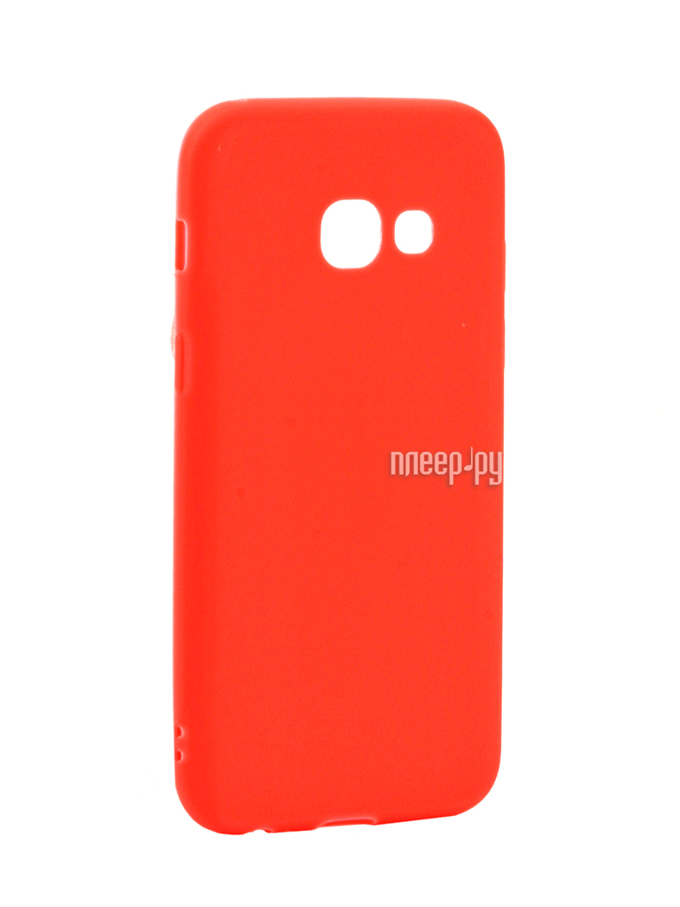   Samsung Galaxy A3 2017 Neypo Soft Matte Silicone Red NST2907 