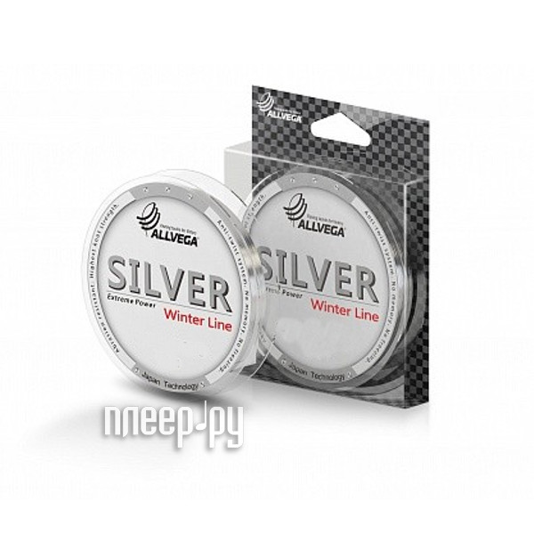  Allvega Silver 50m 0.1mm SIL50010