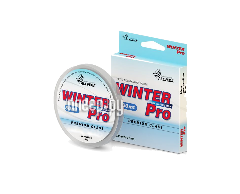  Allvega Winter Pro 50m 0.105mm Transparent WPRO50105