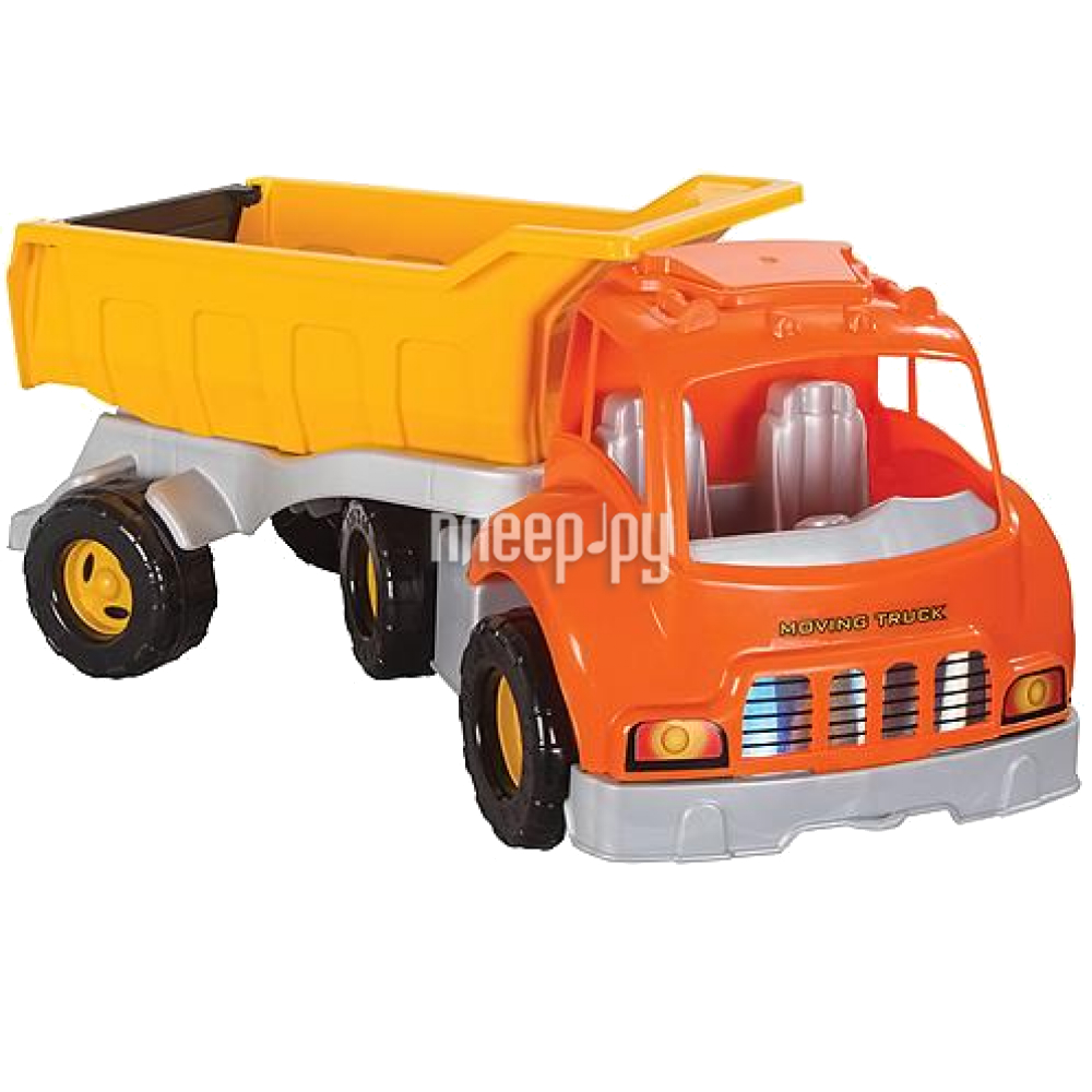  Pilsan Moving Truck Orange 06-602 