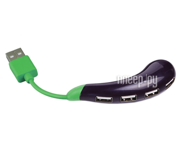 USB Iconik USB 4 ports HUB-EGGPLT-4  435 