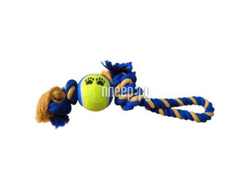 Игрушка Fauna International FIRT-0017 Канат с мячом 35cm для собак 52016 за 207 рублей