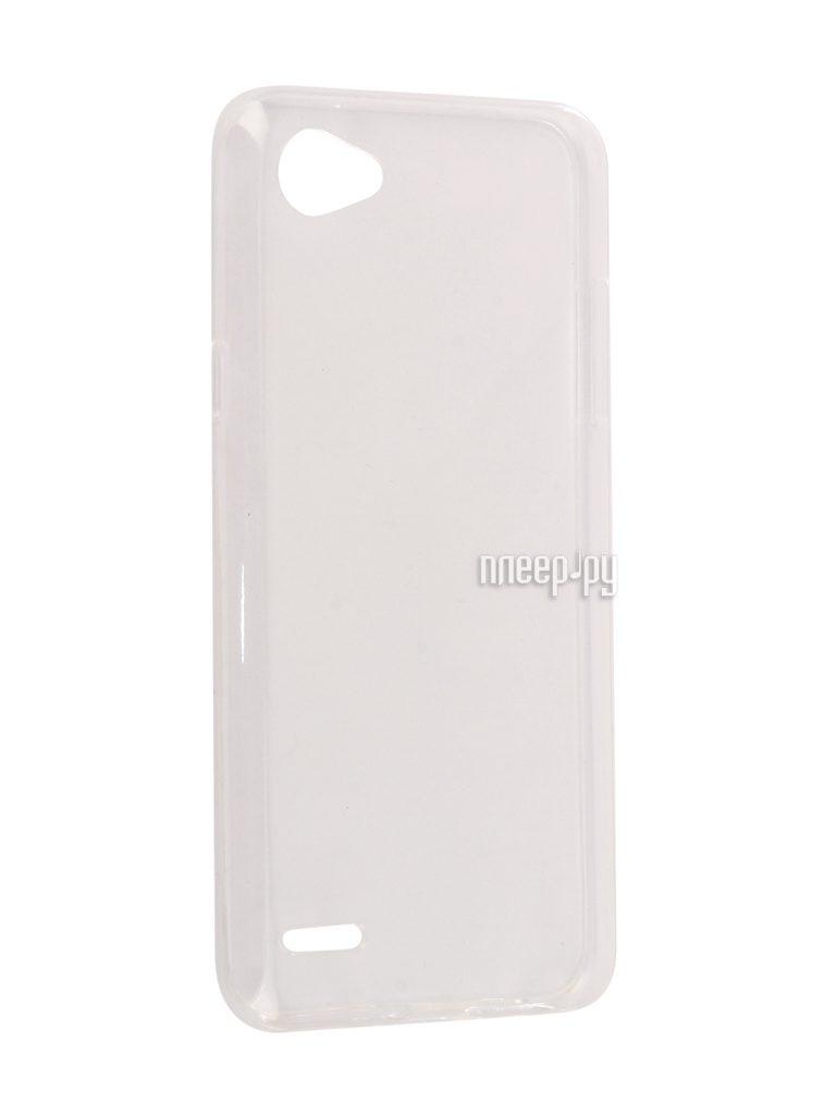  - LG Q6 SkinBox Slim Silicone Transparent