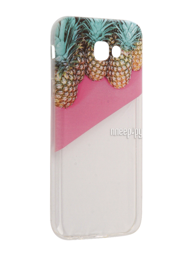   Samsung Galaxy A7 2017 With Love. Moscow Silicone Pineapples 2 5071 