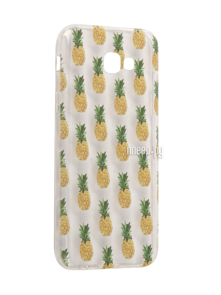   Samsung Galaxy A7 2017 With Love. Moscow Silicone Pineapples 5072
