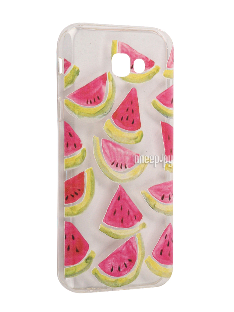  Samsung Galaxy A7 2017 With Love. Moscow Silicone Watermelon 3 5073