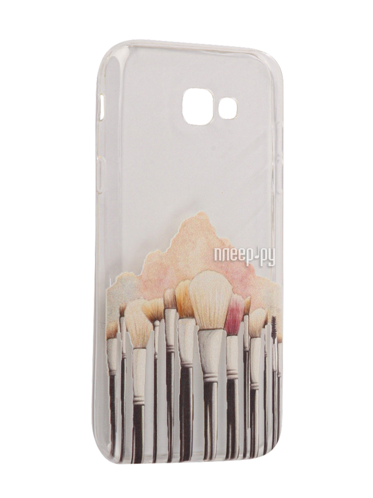   Samsung Galaxy A7 2017 With Love. Moscow Silicone Brushes 5086 