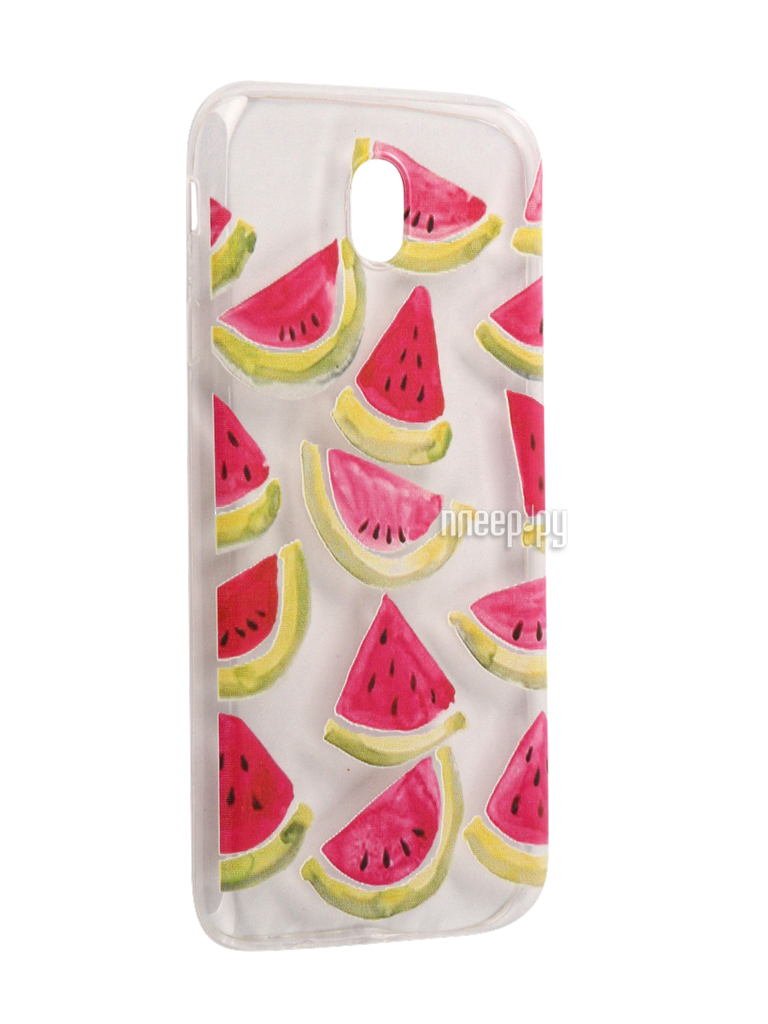   Samsung Galaxy J7 2017 With Love. Moscow Silicone Watermelon 3 5185 