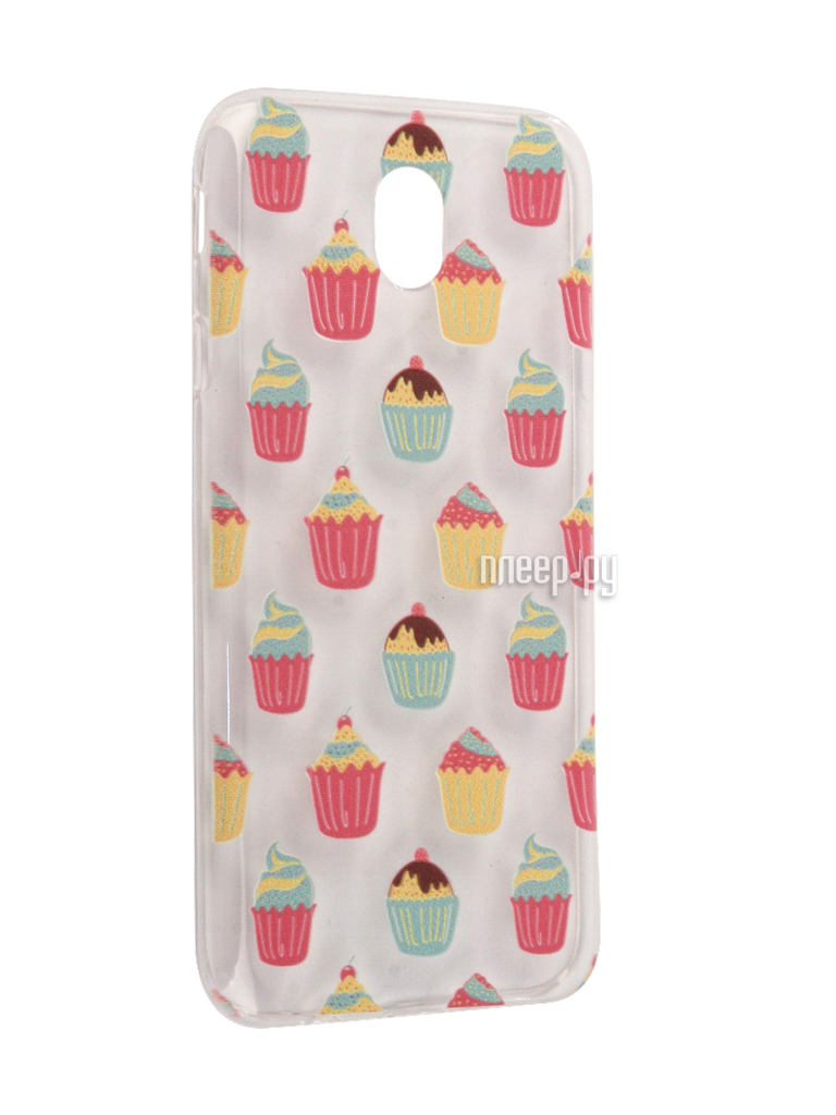   Samsung Galaxy J7 2017 With Love. Moscow Silicone Cupcakes 5197