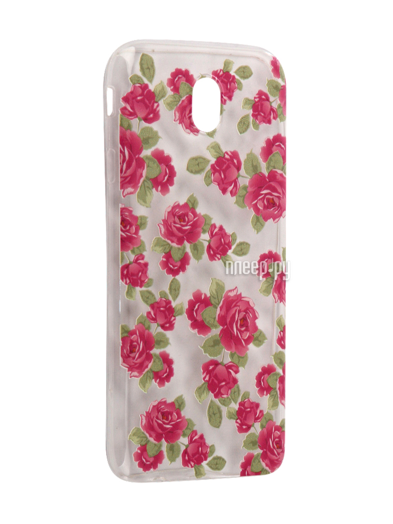   Samsung Galaxy J7 2017 With Love. Moscow Silicone Flower 5