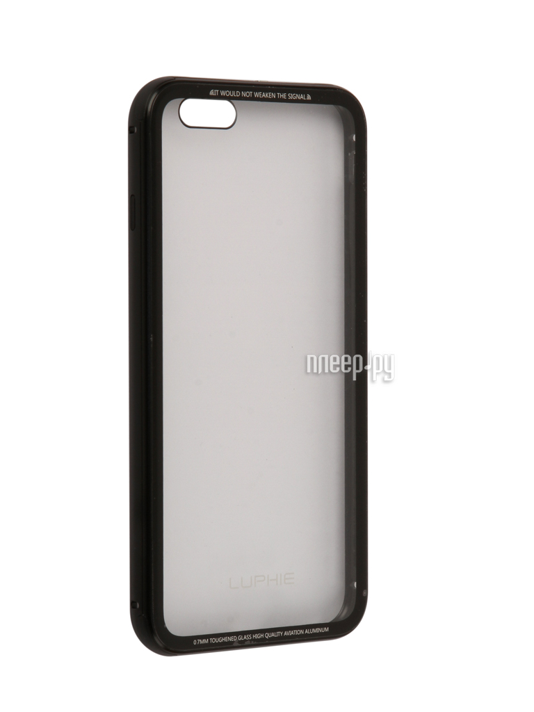   Luphie  iPhone 6 Plus Toughened Glass Protection Black PX / LUPH-IPH6P-CATGB-bk  1502 