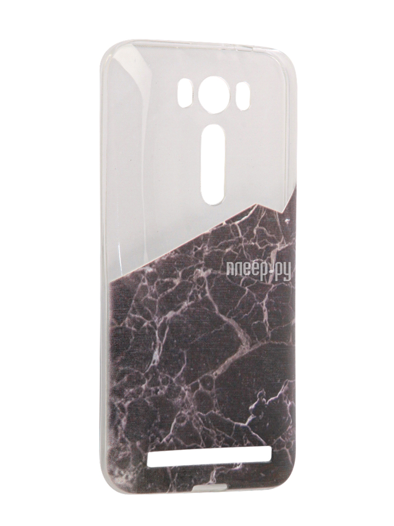   Asus ZenFone 2 ZE500KL Laser 5.0 With Love. Moscow Silicone Black Marble 2 5838