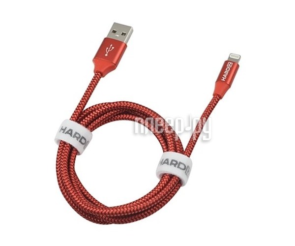  Hardiz Tetron MFI Lightning to USB Cable Red HRD505202