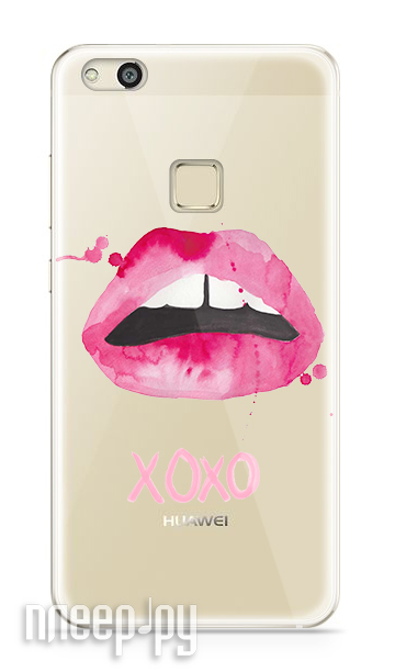   Huawei P10 Lite With Love. Moscow Silicone Lips 6312  632 
