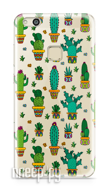   Huawei P10 Lite With Love. Moscow Silicone Cactus 6316
