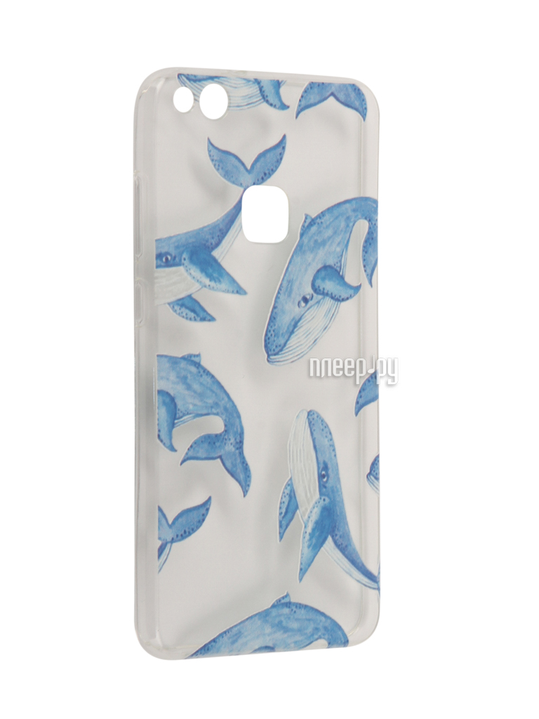   Huawei P10 Lite With Love. Moscow Silicone Whales 6319  627 