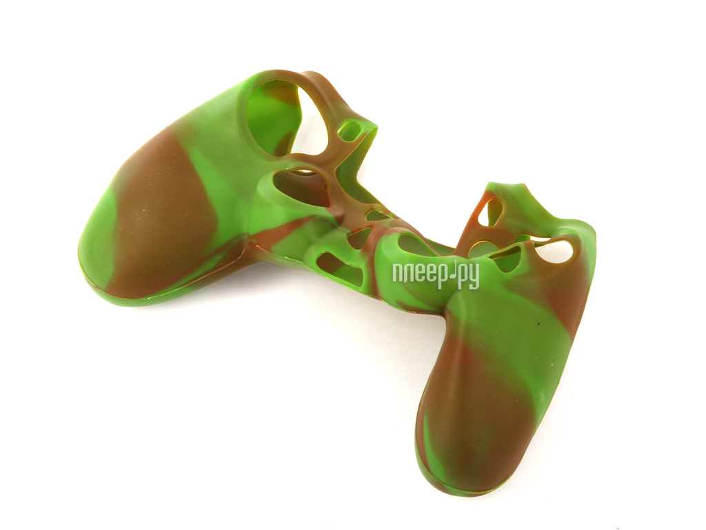  Apres Silicone Case Cover for PS4 Dualshock Brown-Green 