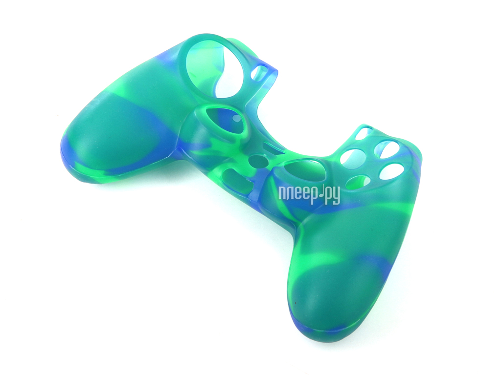  Apres Silicone Case Cover for PS4 Dualshock Blue-Green 