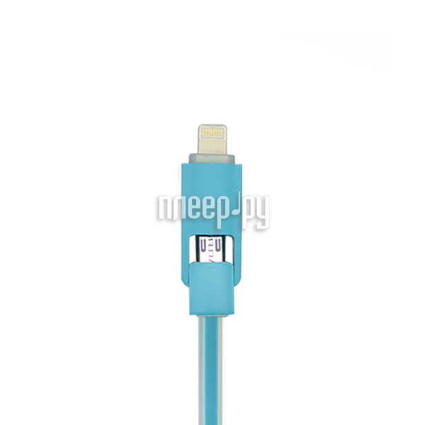  ACD Multi Lightning MicroUSB USB-A 2  1 1m Light Blue
