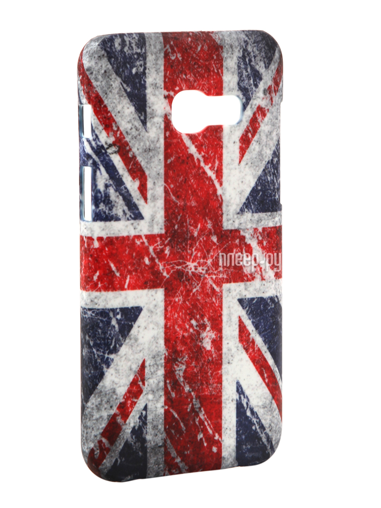   Samsung Galaxy A3 2017 A320 With Love. Moscow Union Jack 6974 