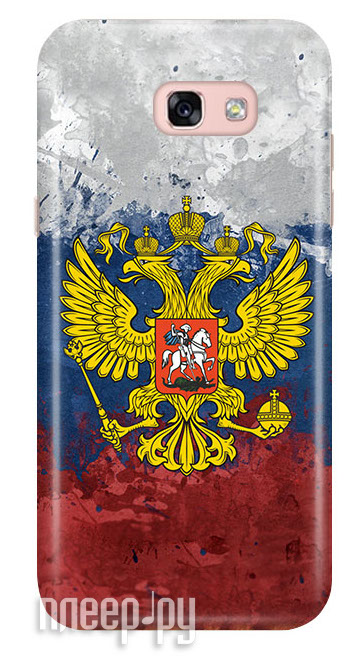   Samsung Galaxy A3 2017 A320 With Love. Moscow Coat of arms of Russia 6978 