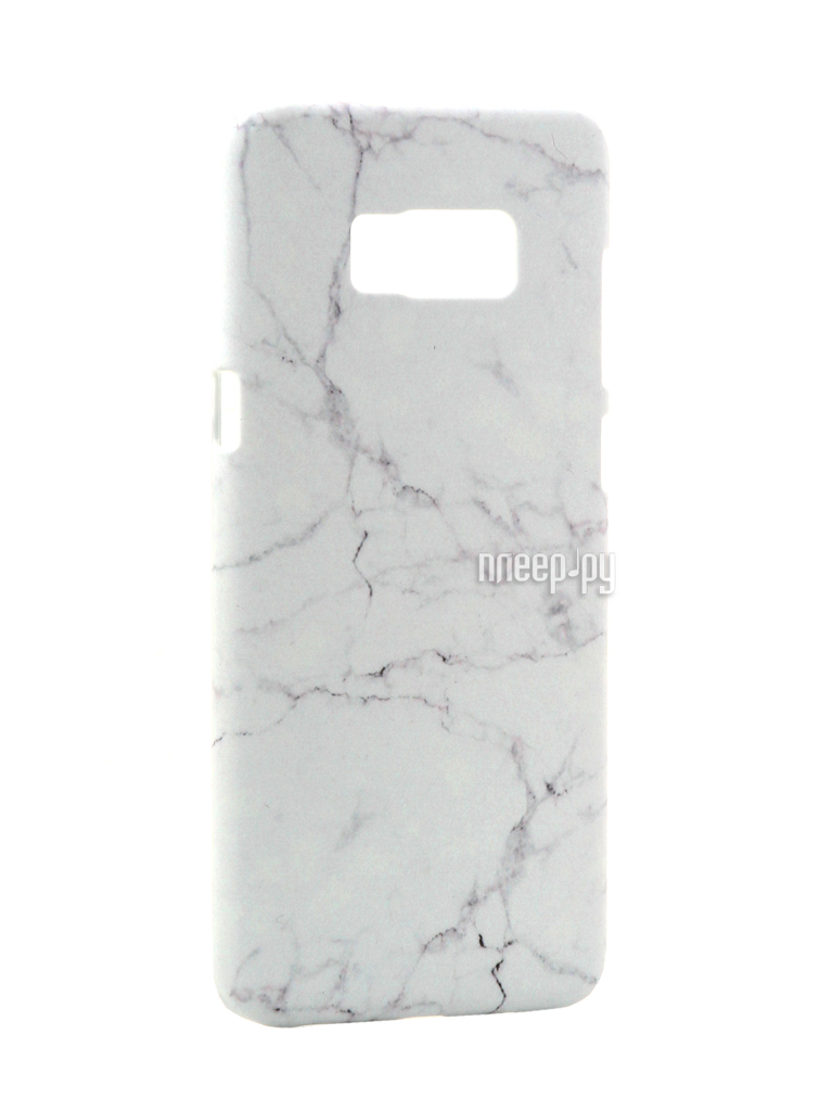   Samsung Galaxy S8 Plus With Love. Moscow White Marble 7084