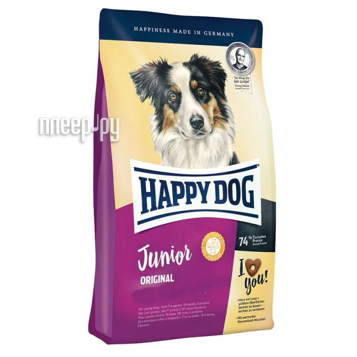 Happy Dog Junior Original - 1kg 60416  